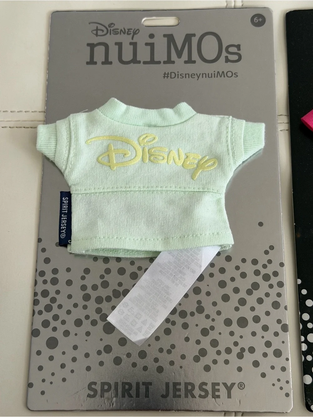 NWT Disney mint green logo spirit jersey for nuiMOs & Smile Collection